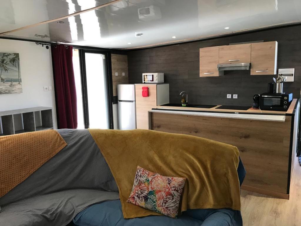 Le Flamboyant Avec Piscine Chauffee 30° Et Jacuzzi Apartamento Saint-André Exterior foto