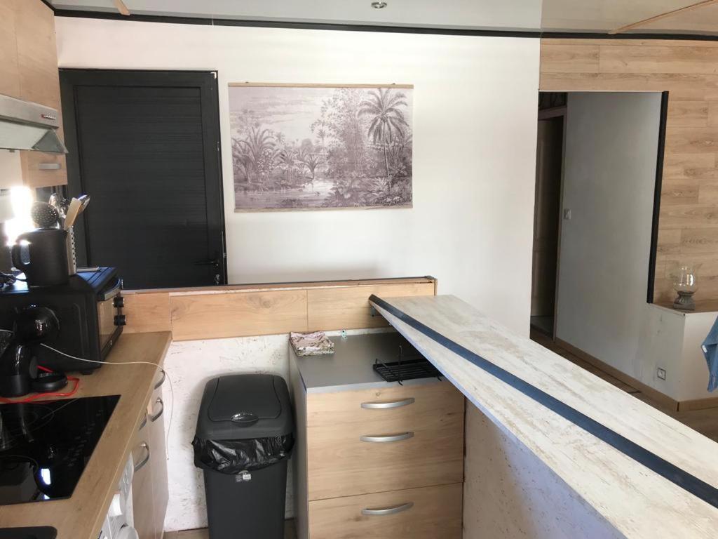 Le Flamboyant Avec Piscine Chauffee 30° Et Jacuzzi Apartamento Saint-André Exterior foto